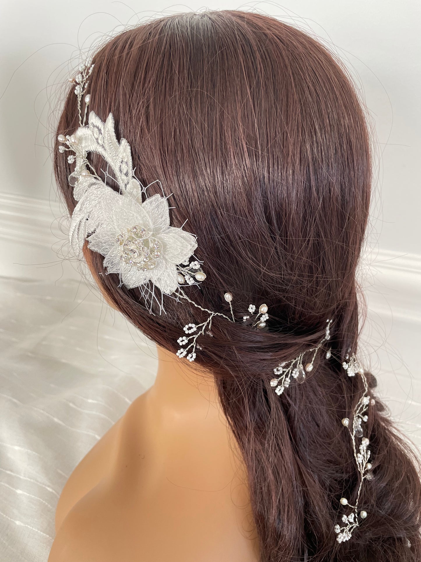 Riviera Bridal Hair Vine