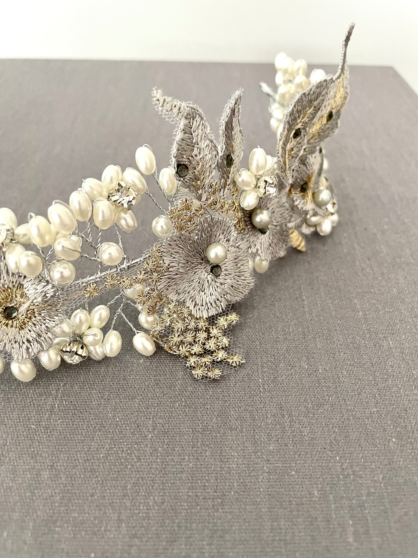 Katherine Silver & Gold Bridal Vine