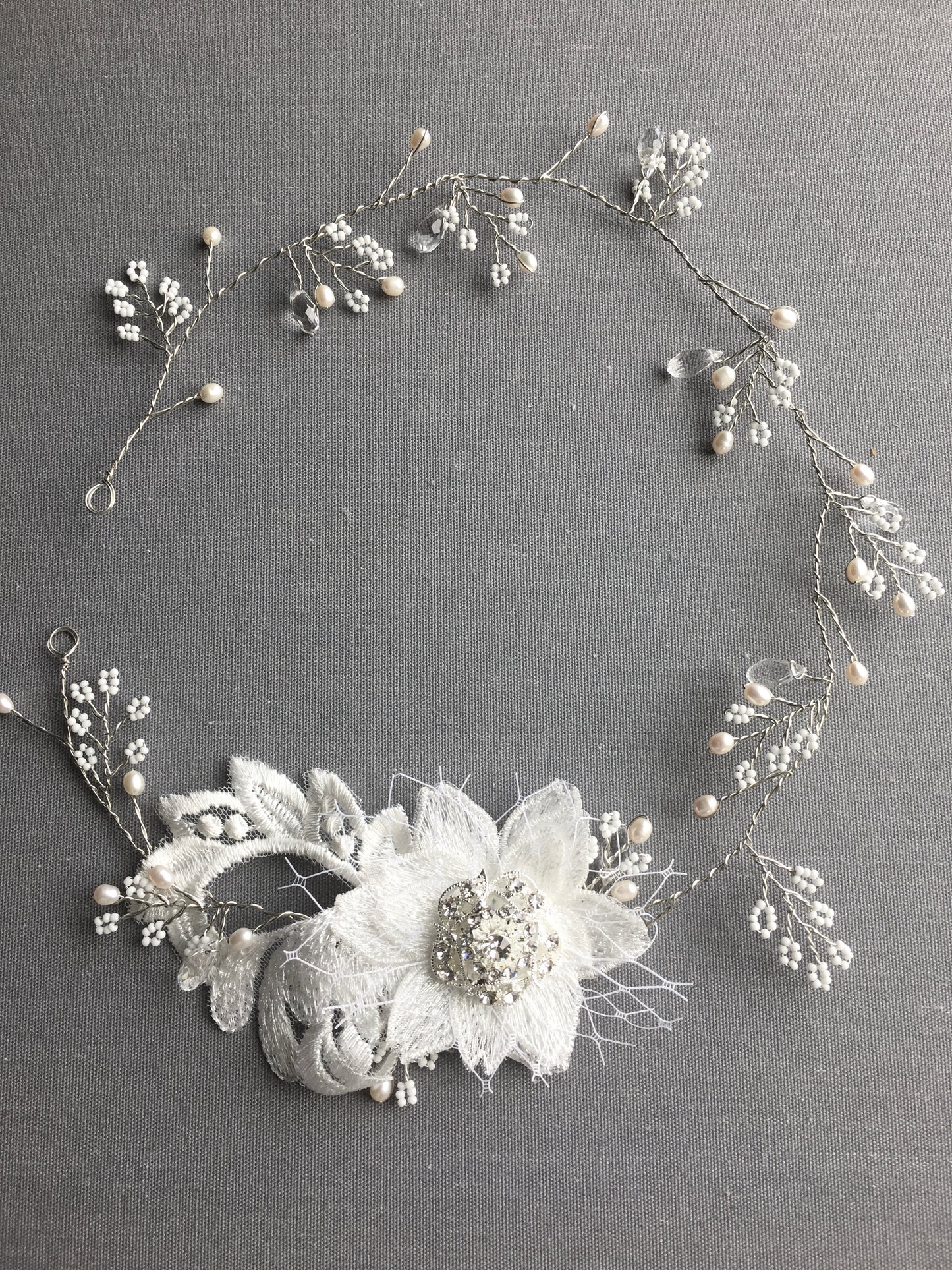 Riviera Bridal Hair Vine