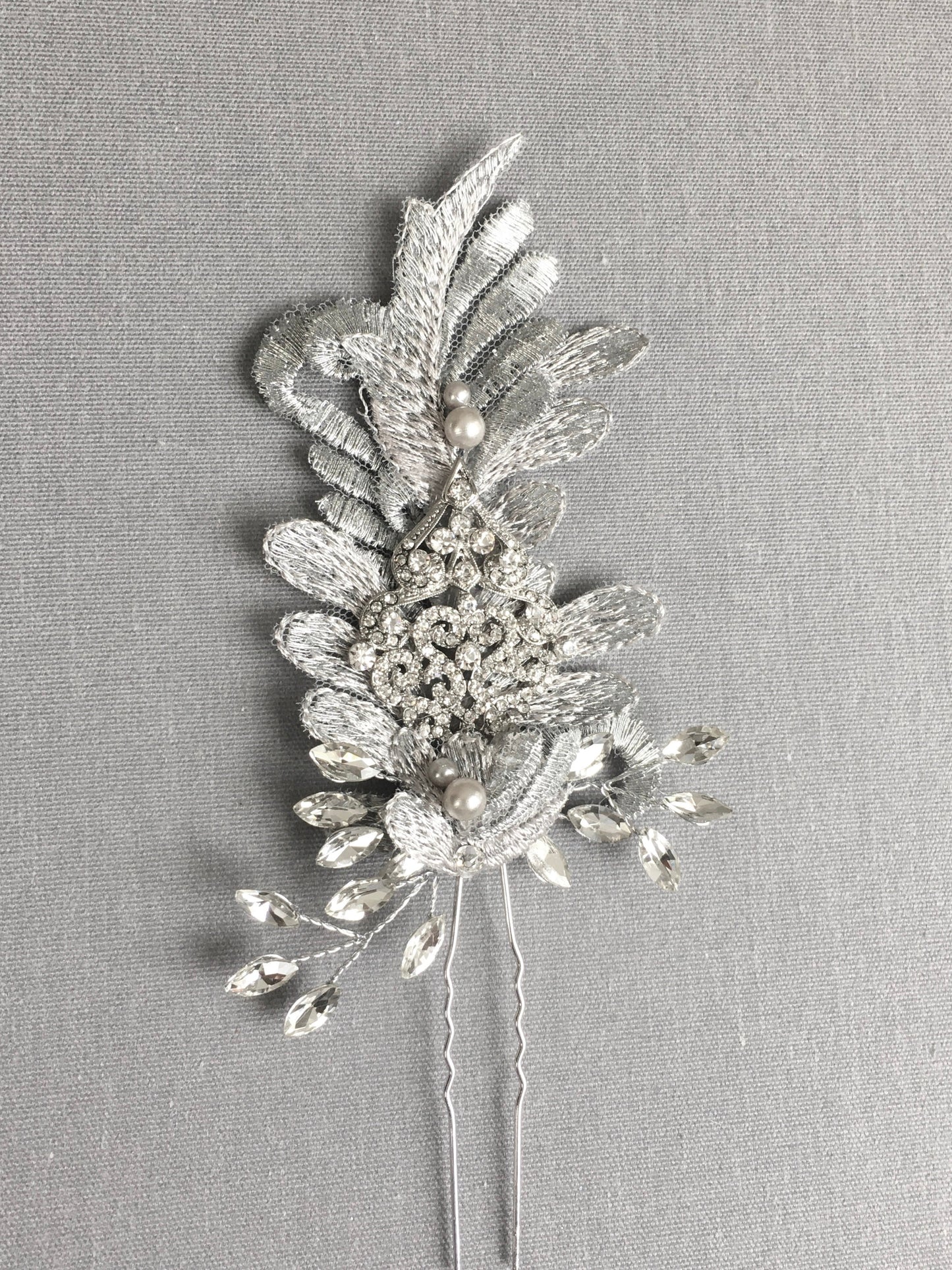 Flapper Charm Bridal Hair Pin