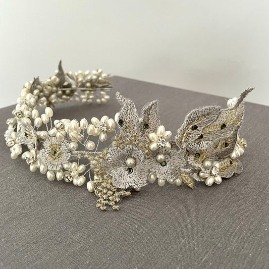 Katherine Silver & Gold Bridal Vine