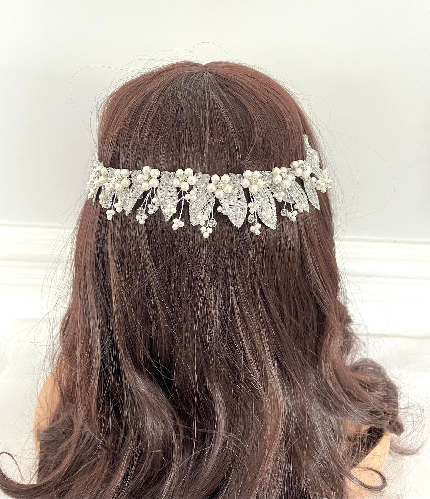 Laurel Floral Hair Vine Bridal Crown