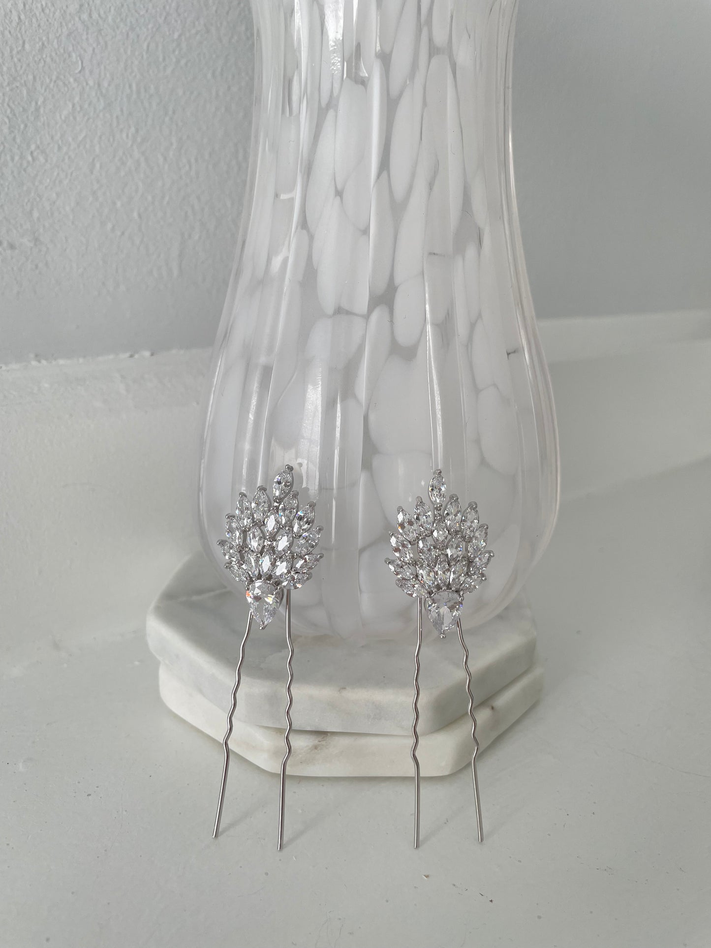 Coco Crystal Embellishment Hair Pins