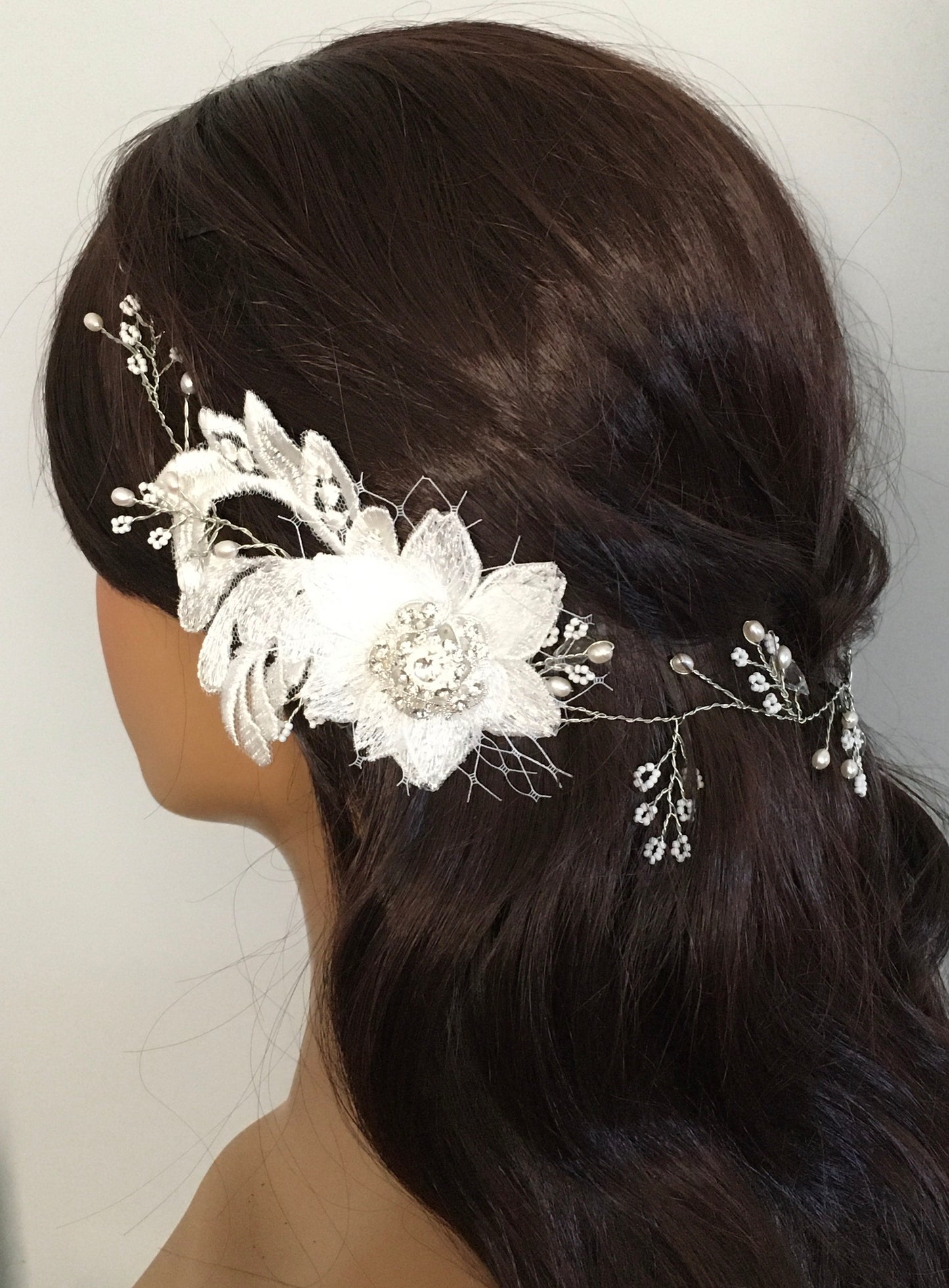 Riviera Bridal Hair Vine