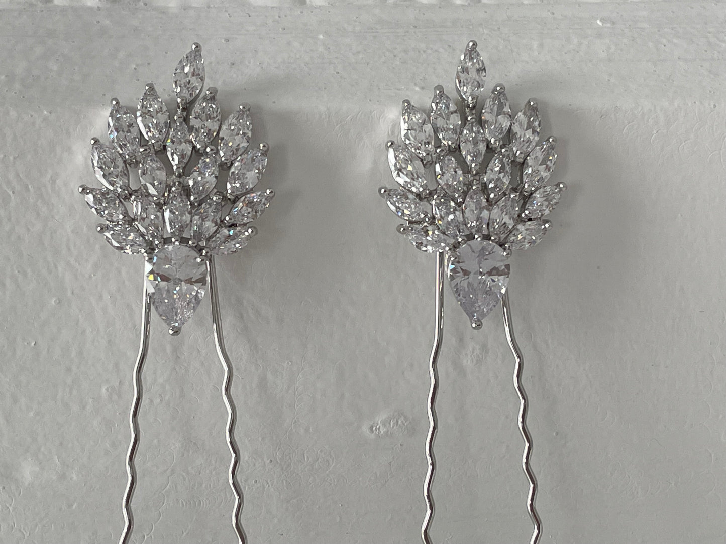 Coco Crystal Embellishment Hair Pins