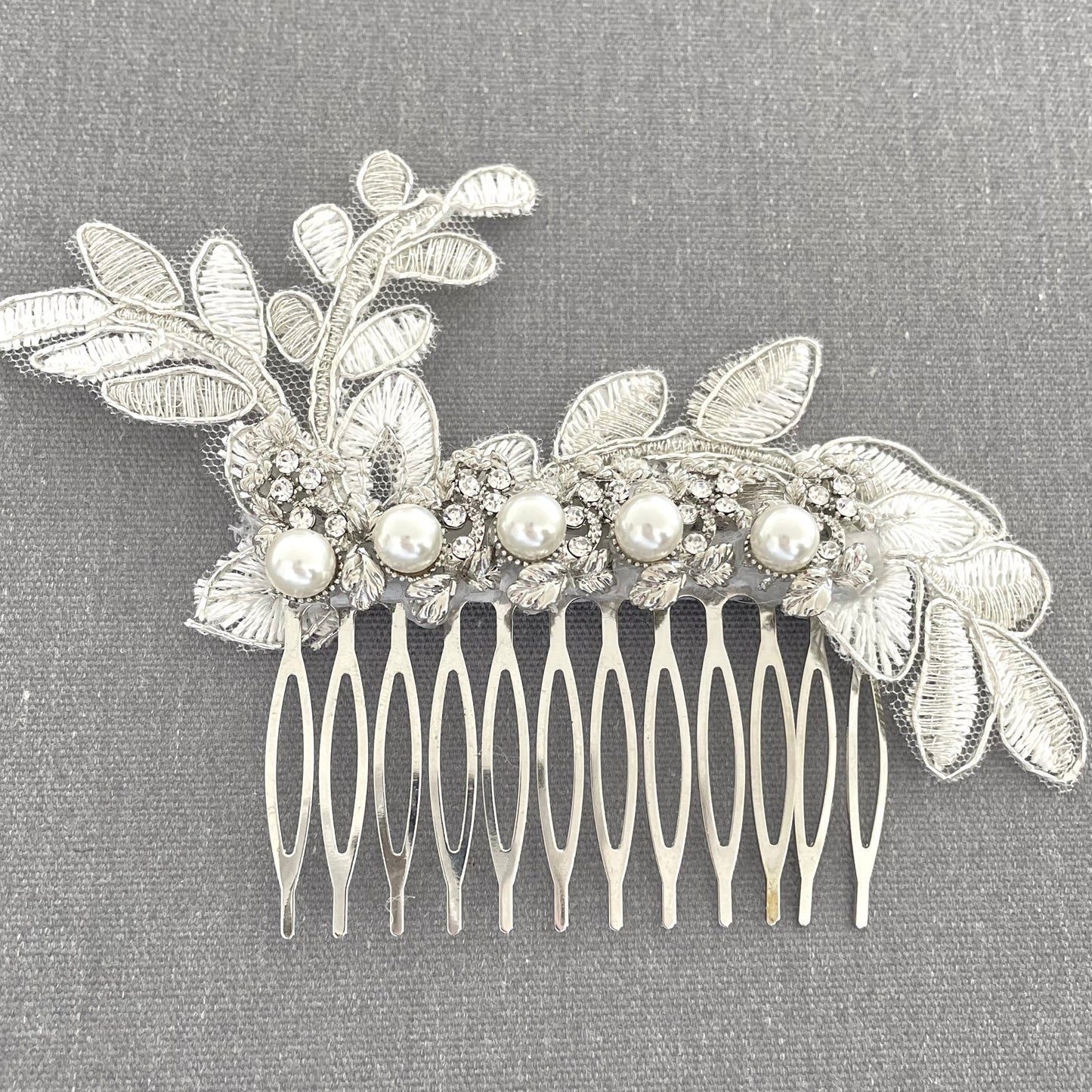 Lucy Leaves Bridal Hair Comb