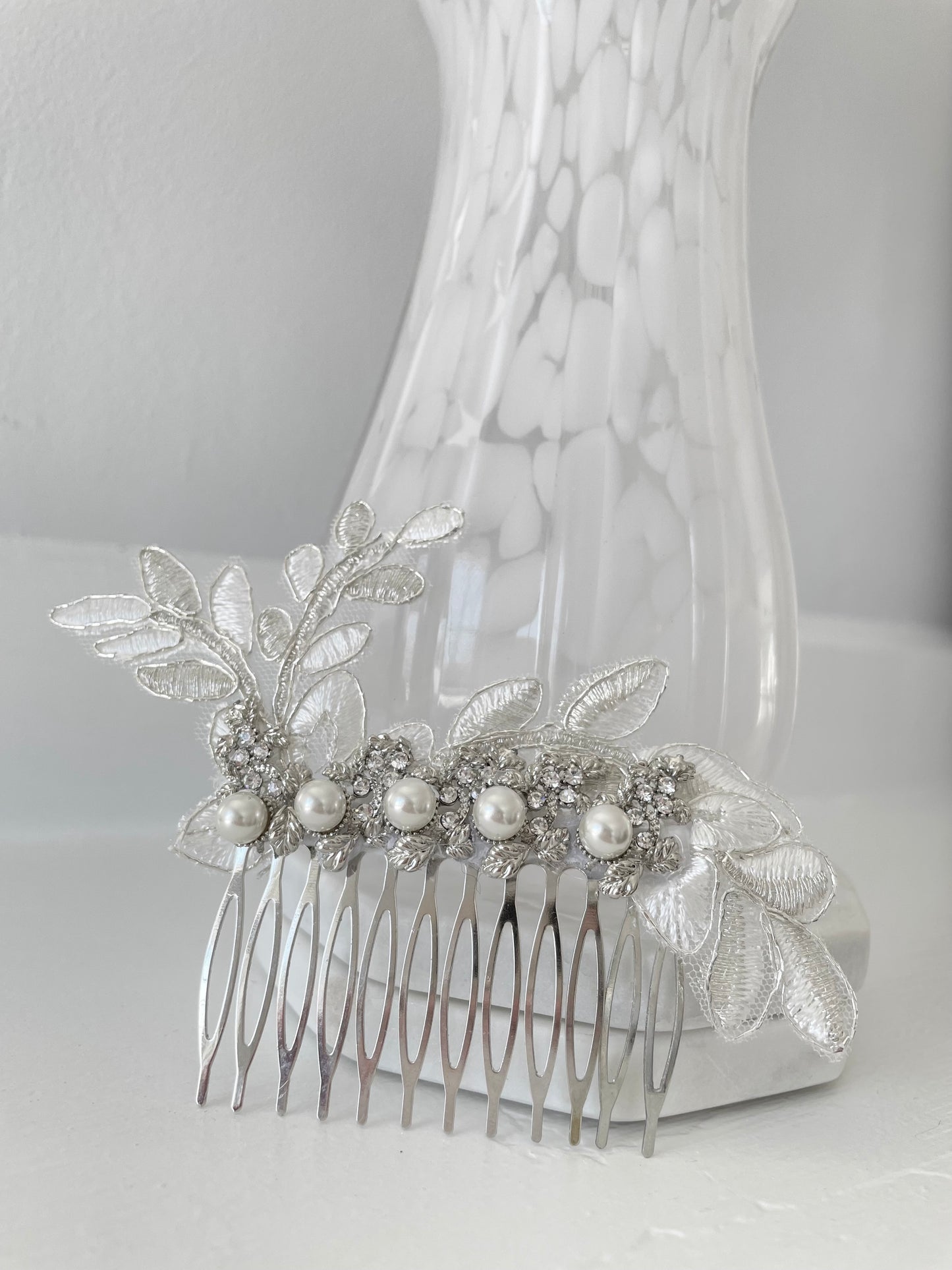 Lucy Leaves Bridal Hair Comb