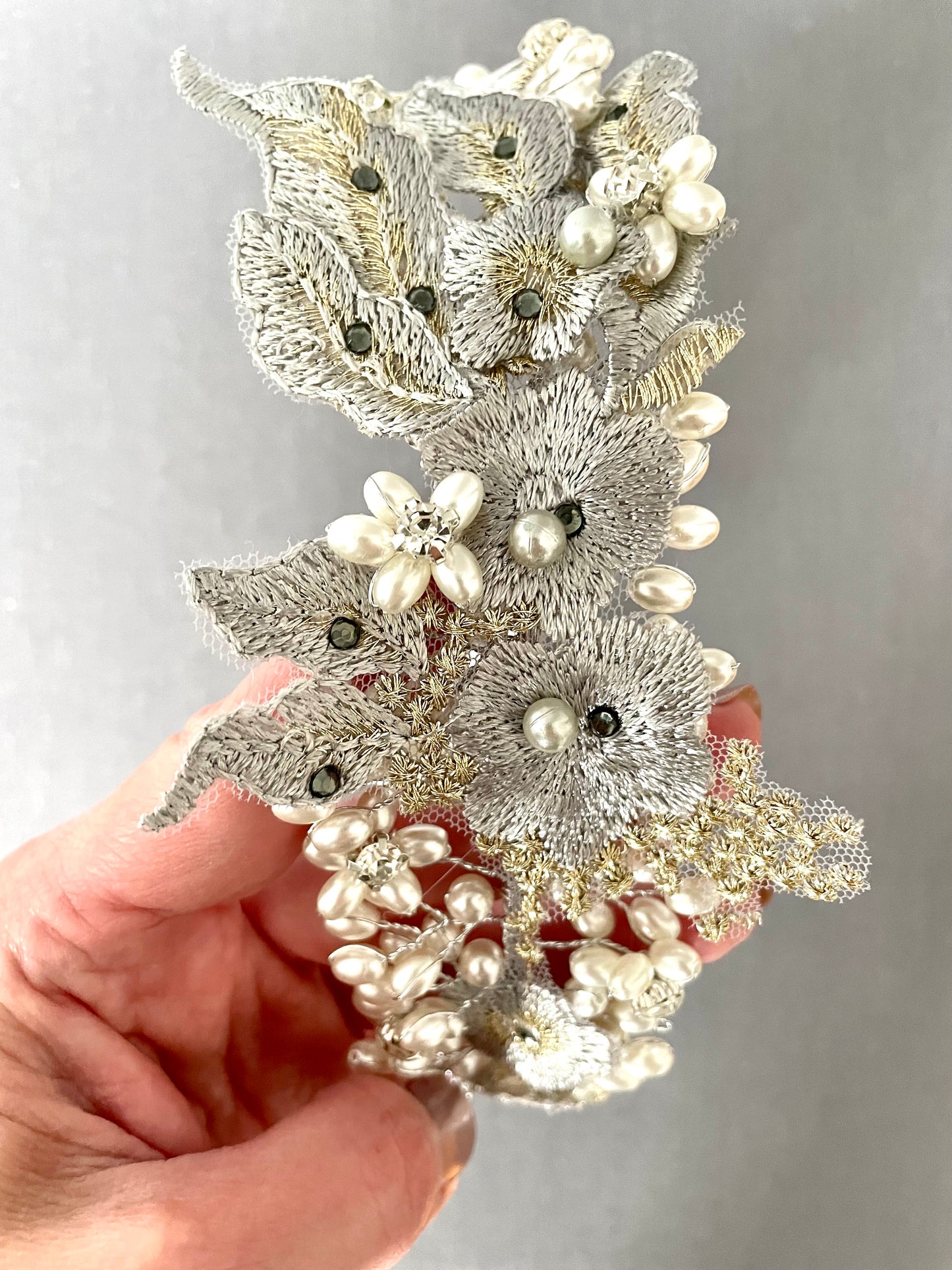 Katherine Silver & Gold Bridal Vine