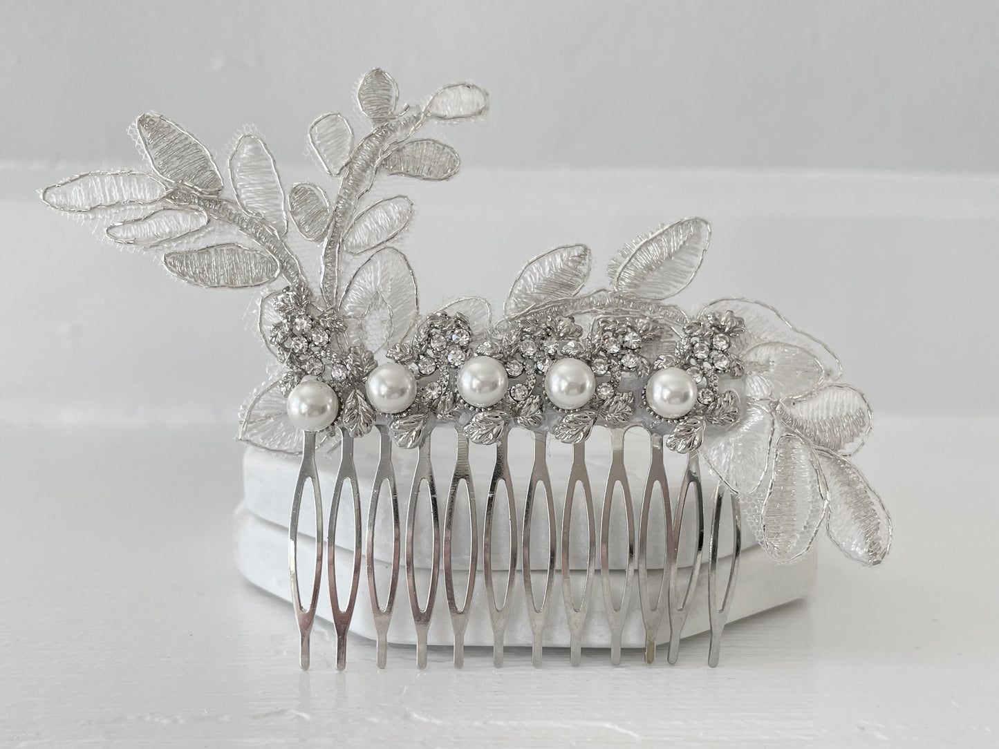 Lucy Leaves Bridal Hair Comb