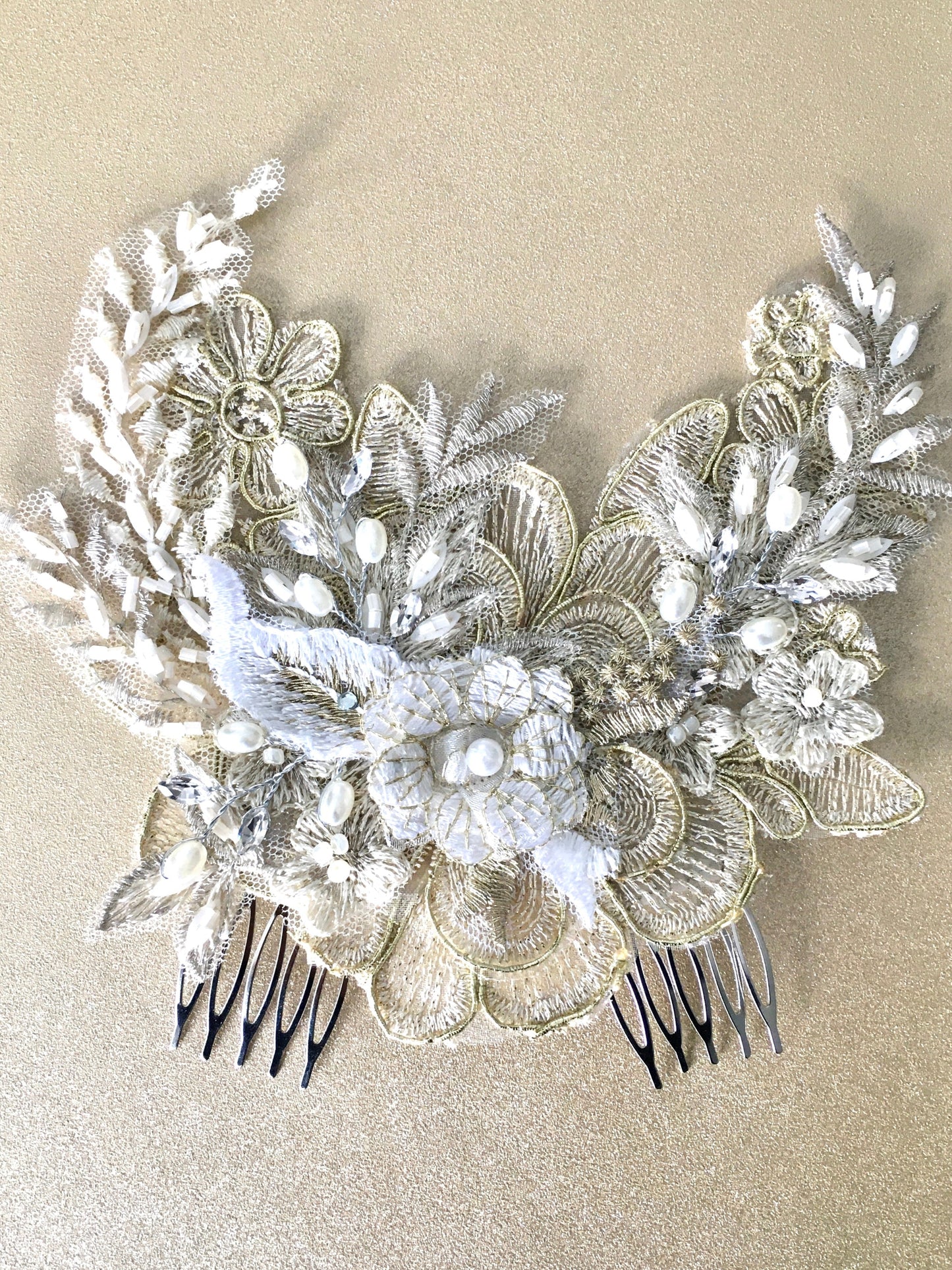 Empire Vintage Inspired Bridal Headpiece