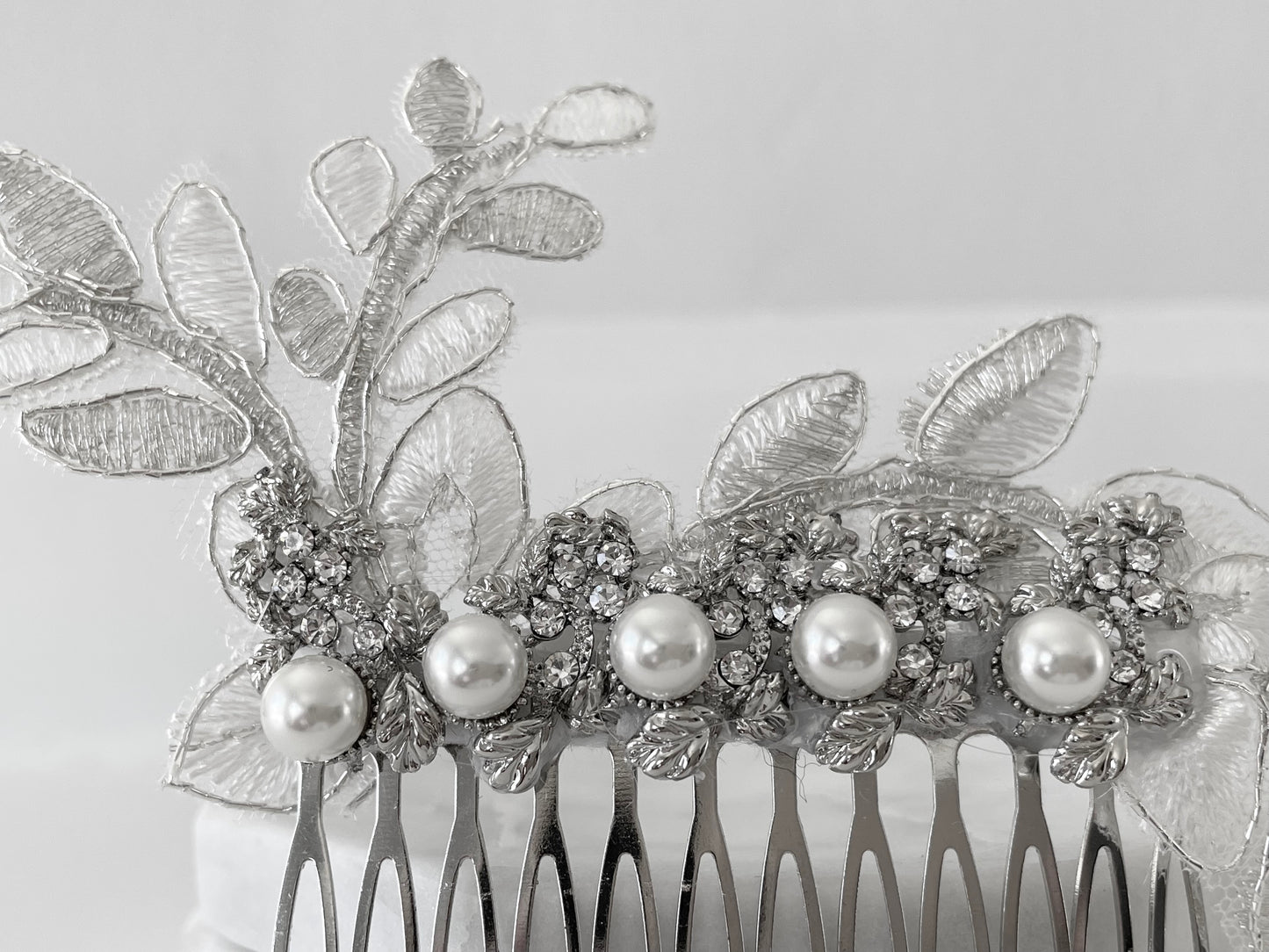 Lucy Leaves Bridal Hair Comb