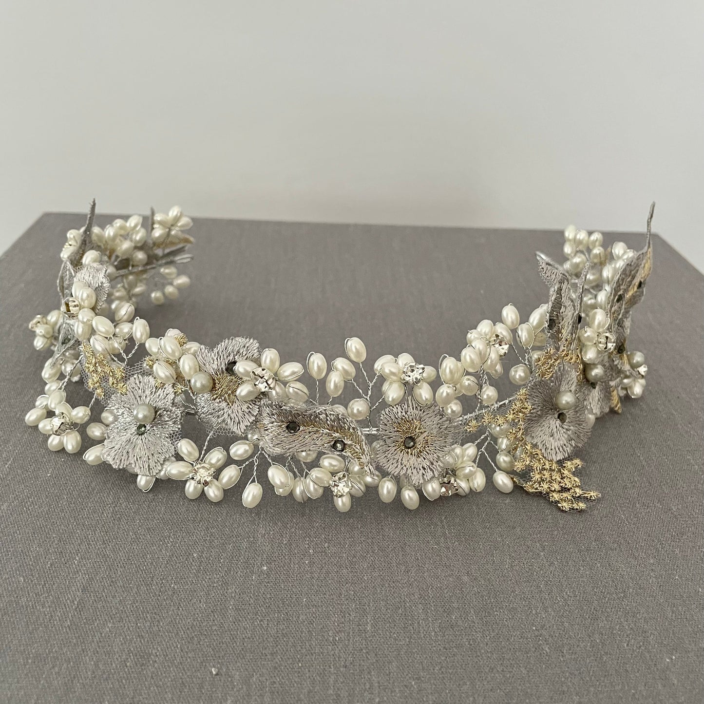 Katherine Silver & Gold Bridal Vine