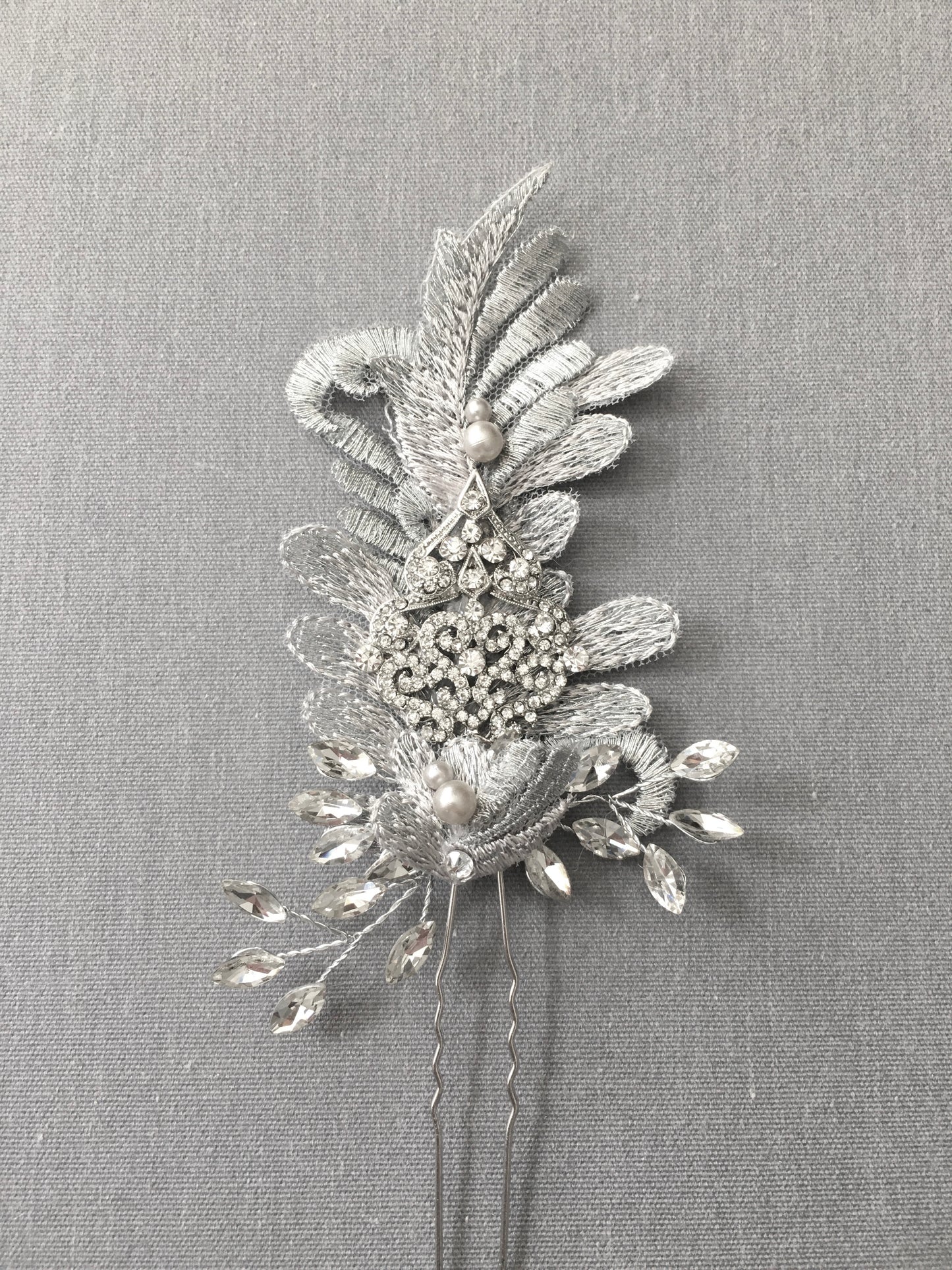 Flapper Charm Bridal Hair Pin