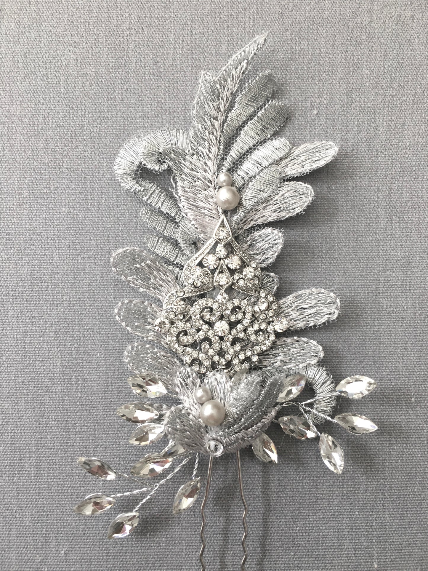 Flapper Charm Bridal Hair Pin