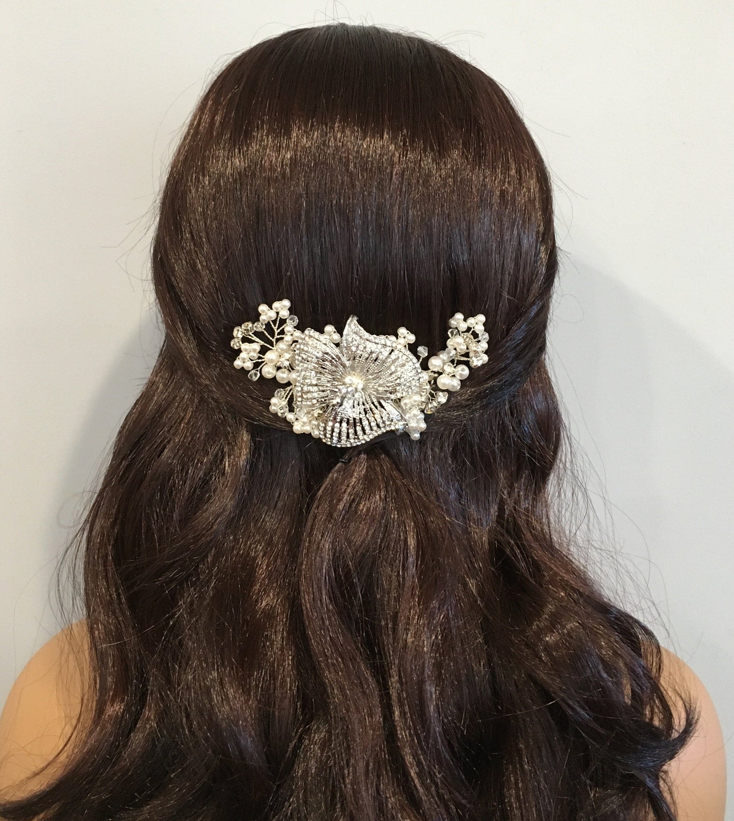 1920’s Vintage Floral Bridal Hair Comb