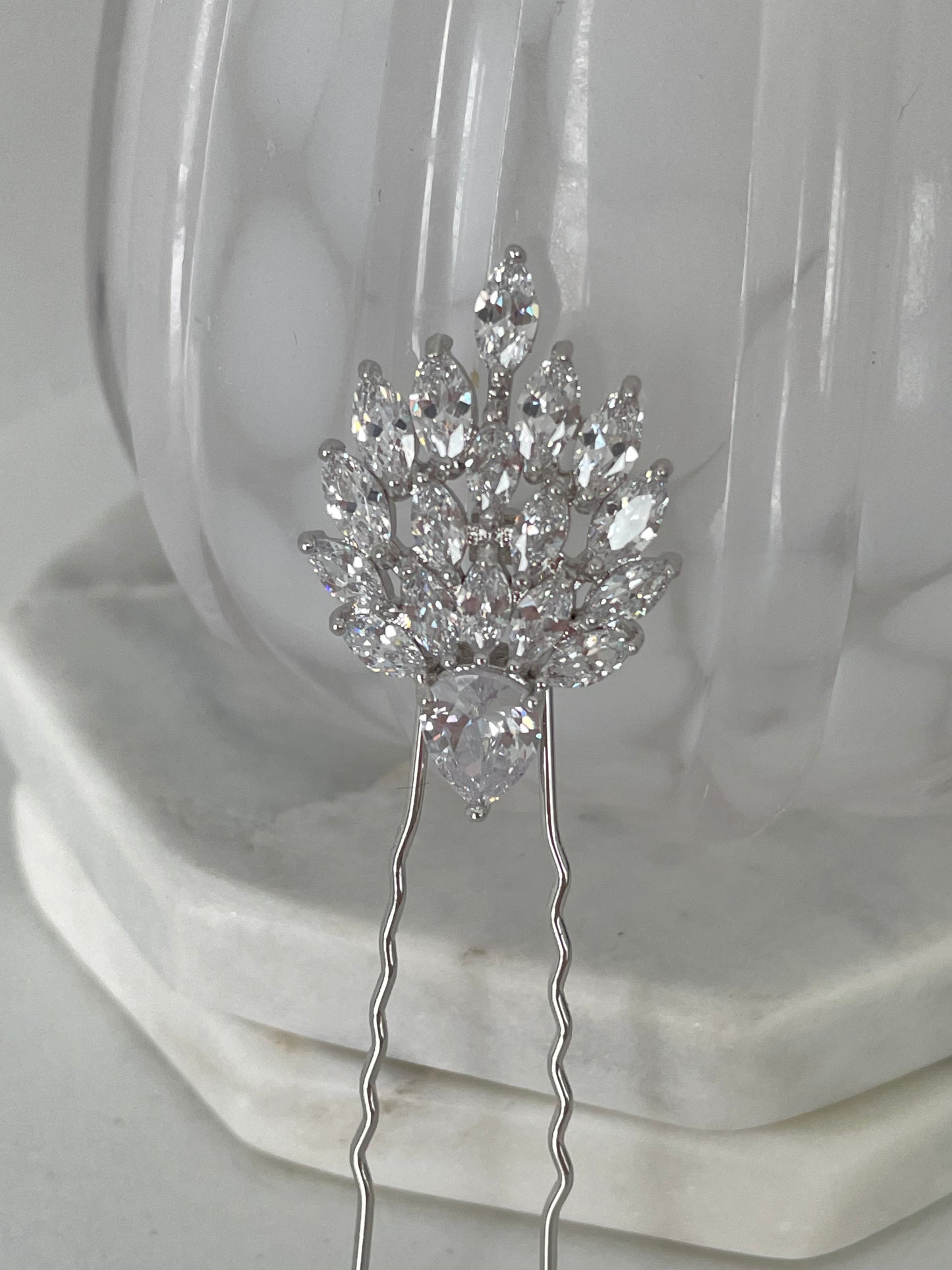 Coco Crystal Embellishment Hair Pins