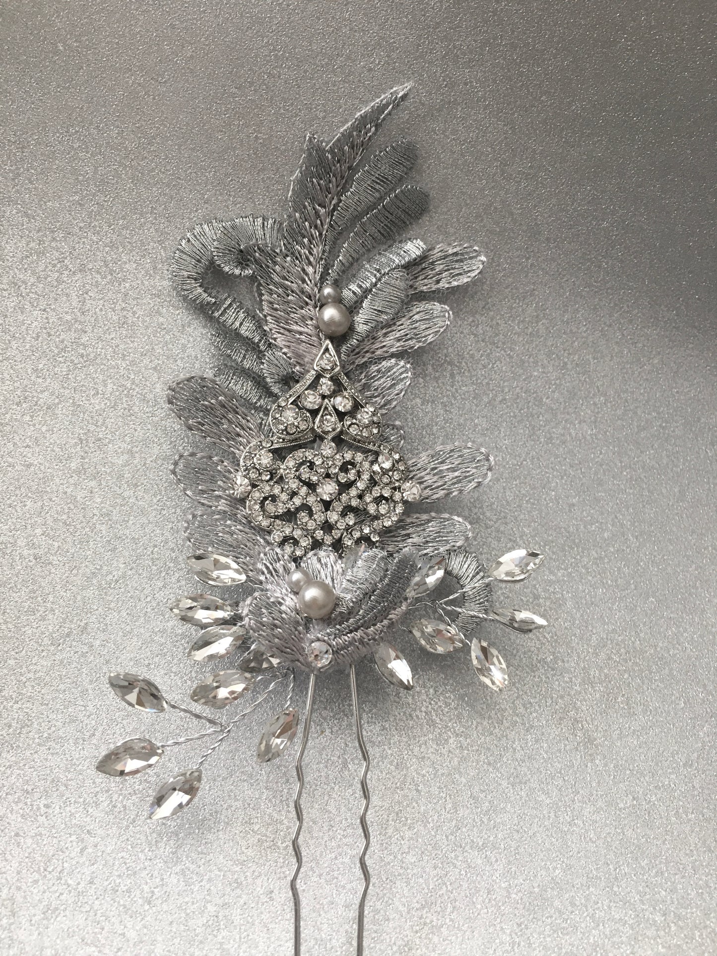 Flapper Charm Bridal Hair Pin