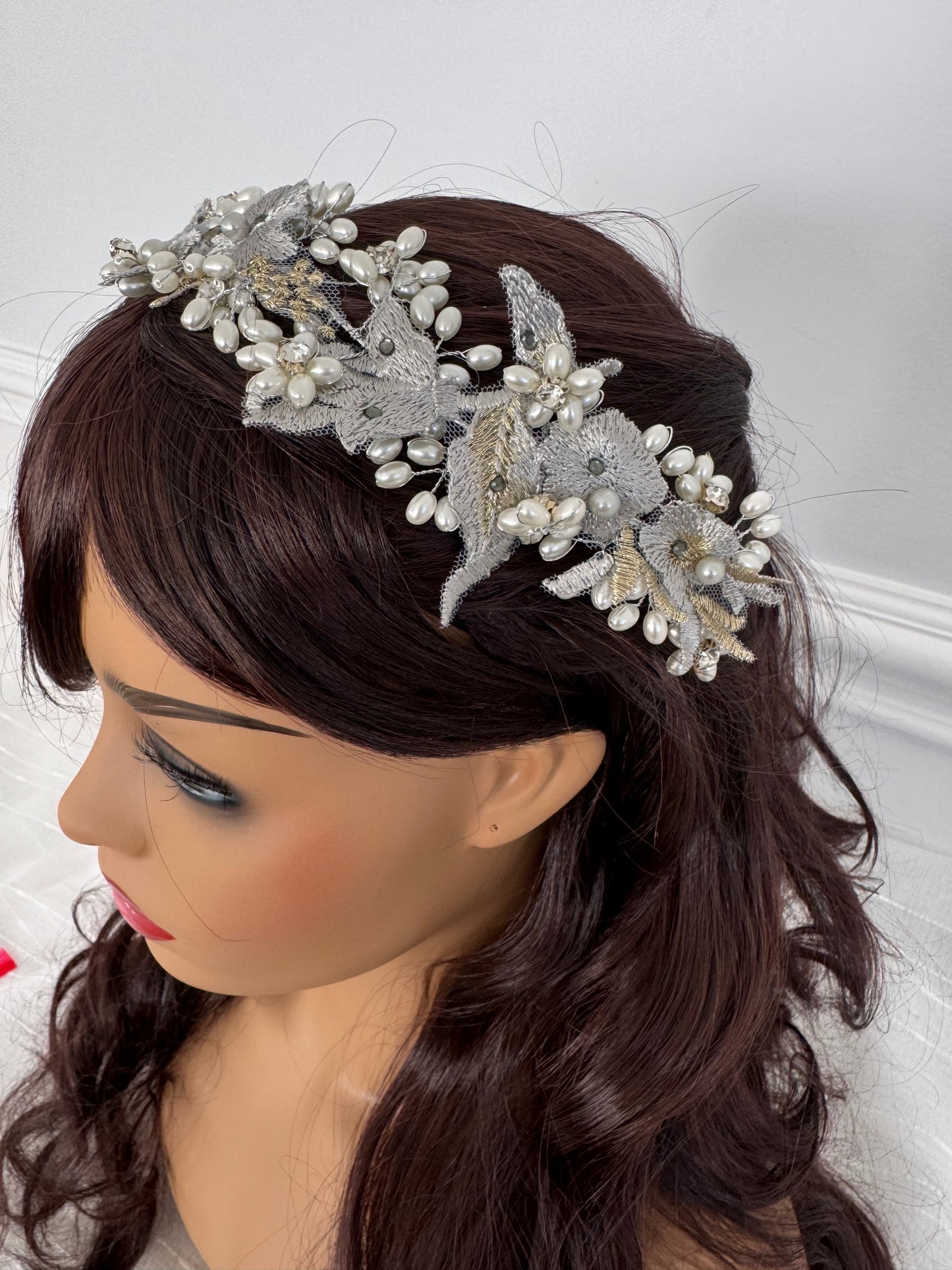Katherine Silver & Gold Bridal Vine