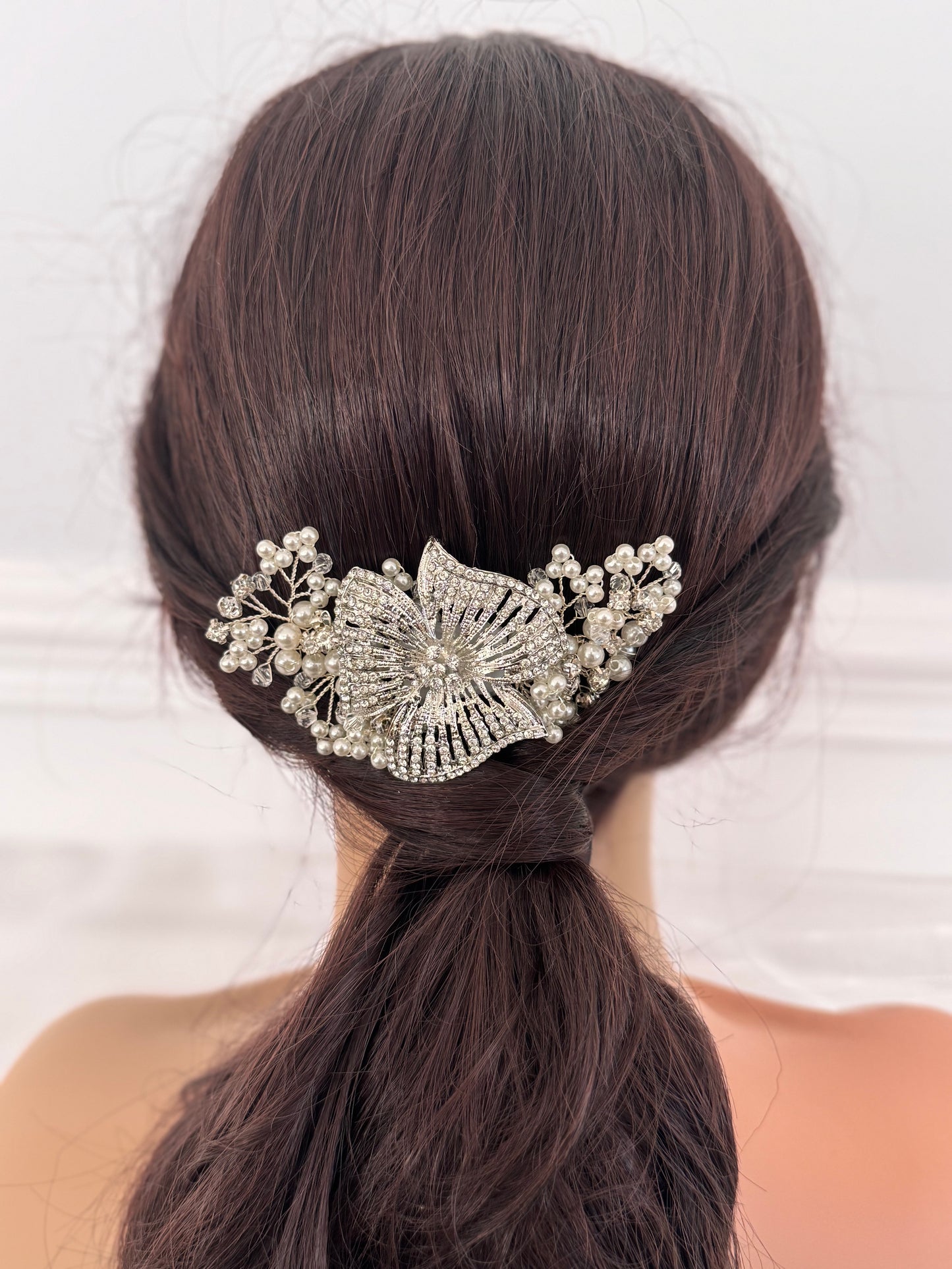1920’s Vintage Floral Bridal Hair Comb